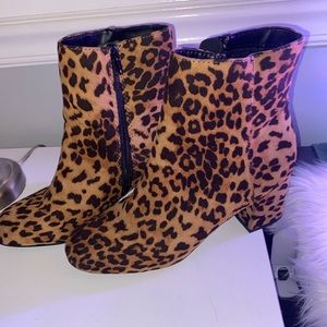⭐️ SOLD ⭐️ Cheetah Print Ankle Booties